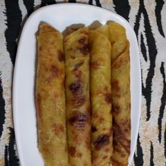 A picture of Pumpkin Chapati.