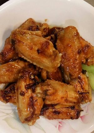 Foto resep 6. Sayap ayam masak bawang