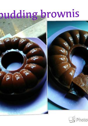 Foto resep Pudding brownis
