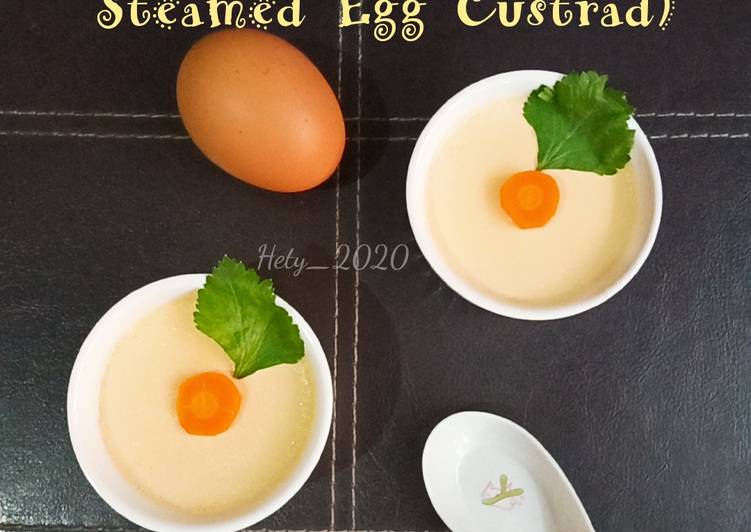 Resep Chawanmushi (Japanese Steamed Egg Custard) Anti Gagal