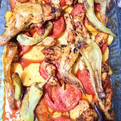 Easy Turkish style casserole A picture of Easy Turkish style casserole.