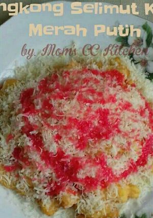 Foto resep Singkong Selimut Keju Merah Putih #indonesiamemasak