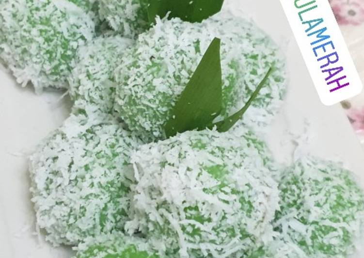 resep cara membuat Klepon gula merah ??