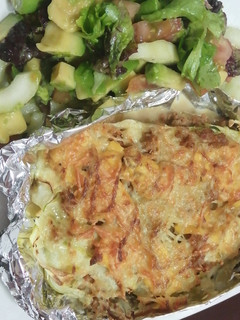 Una foto de Rica Lasaña keto de Zucchini