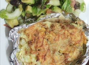 Una foto de Rica Lasaña keto de Zucchini