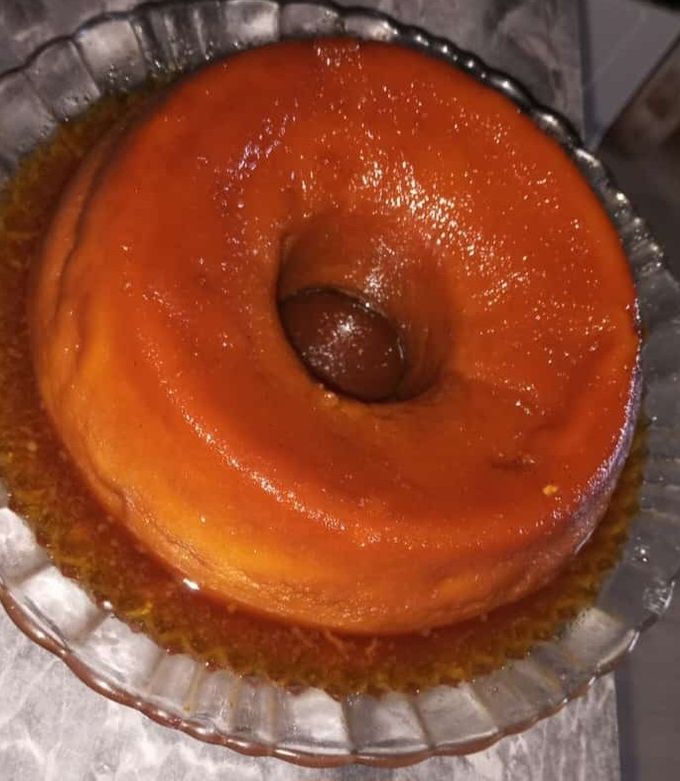 Una foto de Budín de galleta con galletita maría al horno