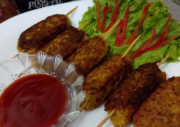 Simple Way to Prepare Super Quick Homemade Zucchini Kabab