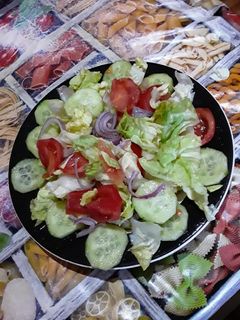 صورة لوصفة سلطة خضراء