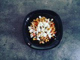 Ensalada mediterránea de garbanzos