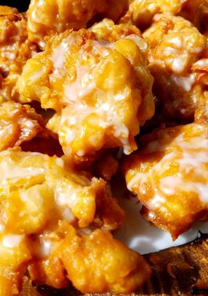A picture of Peach Fritters.