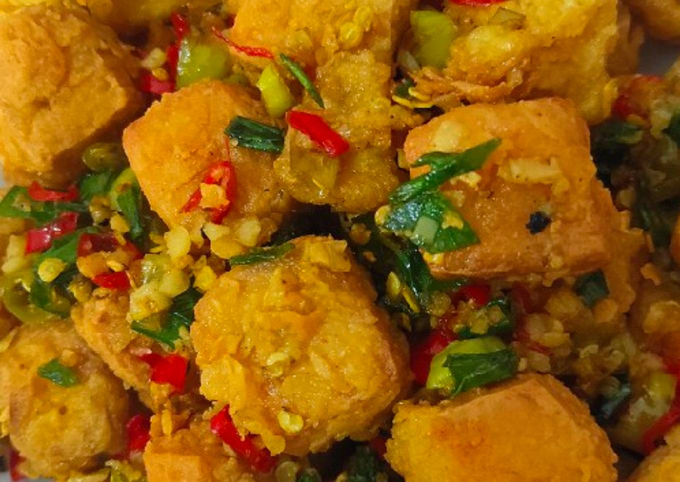 Tahu cabai garam