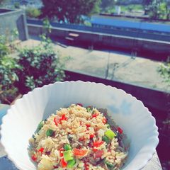 Vegetable Fried Rice A picture of Vegetable Fried Rice.