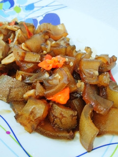 Foto resep Oseng-oseng Kikil Simple