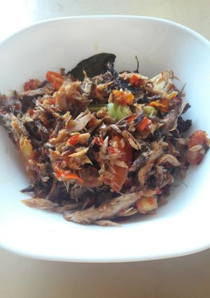 Foto resep Cakalang suwir pedas manis 🐟😍👌