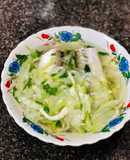 Canh bầu cá nhòng