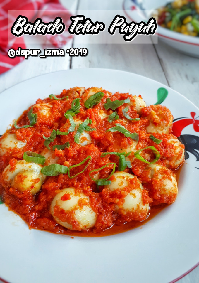 Foto resep Balado Telur Puyuh