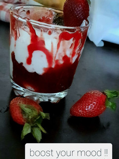 Foto resep Korean Strawberry Milk 🍓🍓🥛