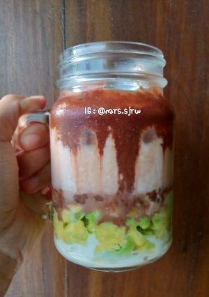 Foto resep 60. Es Alpukat Kocok Milo