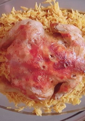 صورة لوصفة رز ودجاج