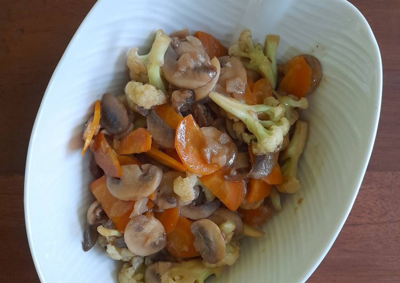 Resep Cap Cay Jamur Kancing Anti Gagal