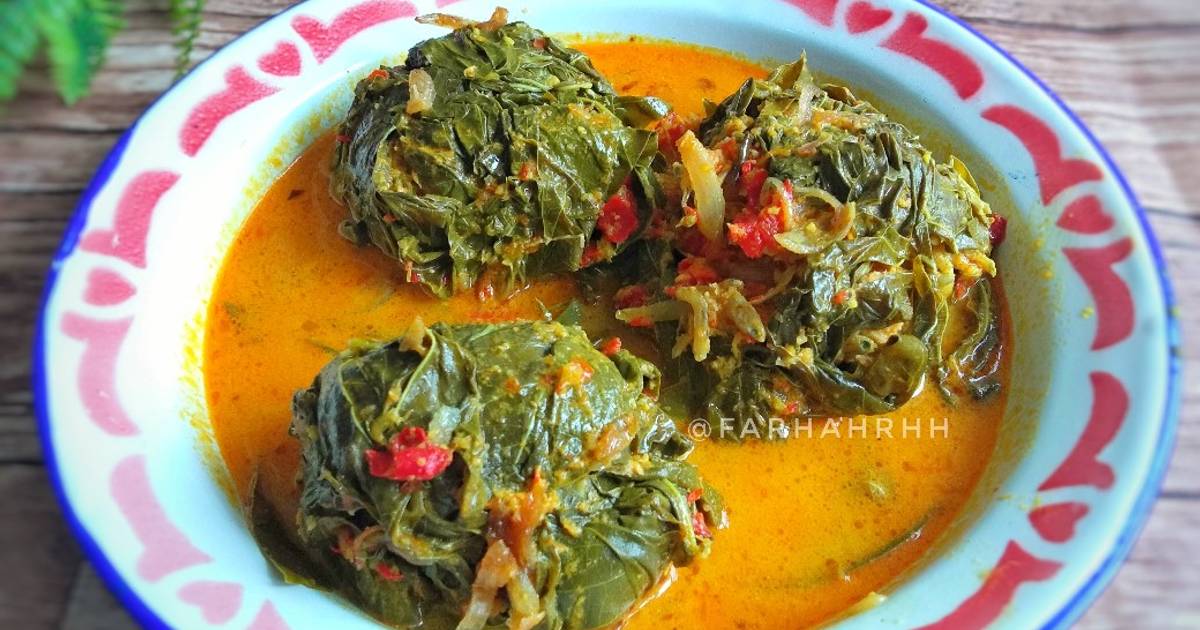 Resep Buntil Daun Singkong Oleh Farhah Cookpad