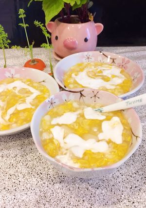 Hình của món Chè bắp củ năng, đường phèn.