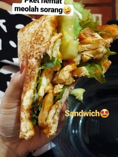 Foto resep Sandwich roti gandum