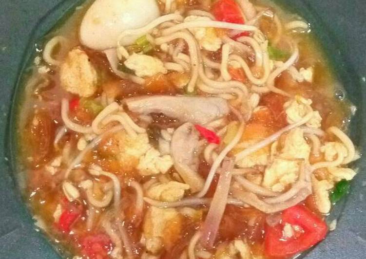 Resep Mie Seblak Spesial, Enak Banget