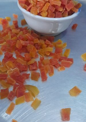 Foto resep Sukade/Tutti Frutti Pepaya homemade (tanpa pewarna)