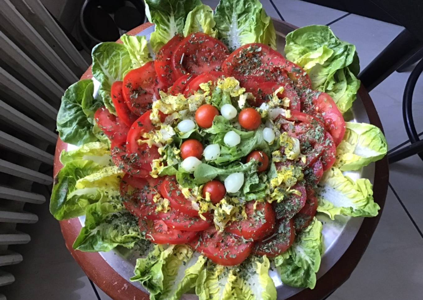 Salade d été aux tomates