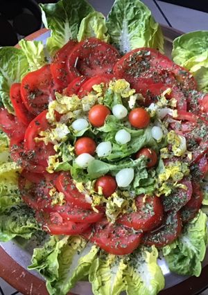 Une photo de Salade d été aux tomates