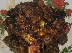 Foto resep Paru mercon simple
