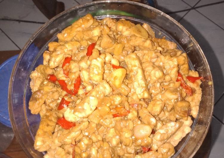 Tempe orek ala semarang