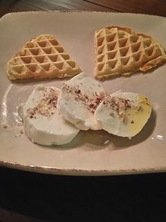 Une photo de Gaufres salées aux carottes
