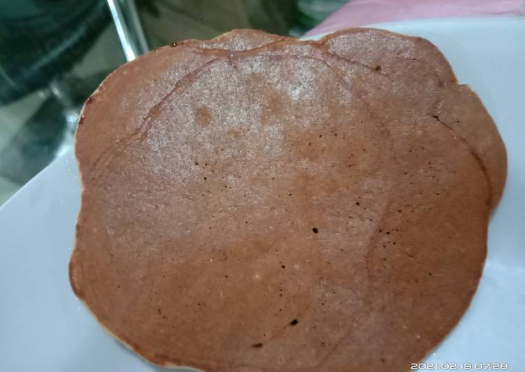 Mudah Cepat Memasak Healthy banana pancake Nikmat Lezat