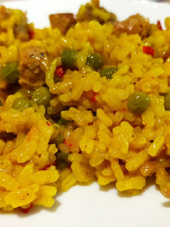 Una foto de Arroz con magro