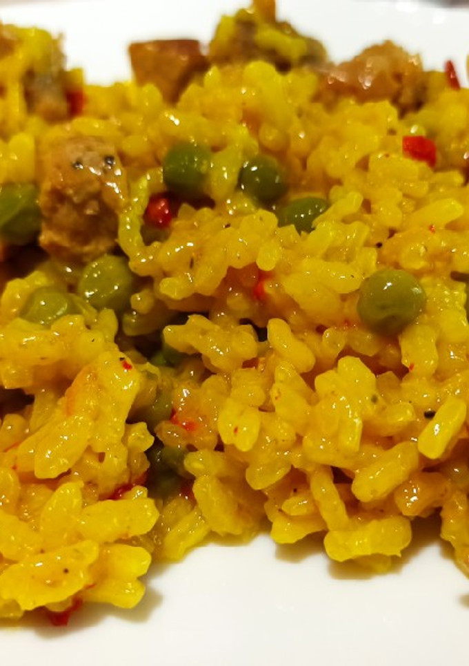 Una foto de Arroz con magro
