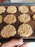 Galletas de Avena, Coco, Miel, Quinua y Leche de Almendras