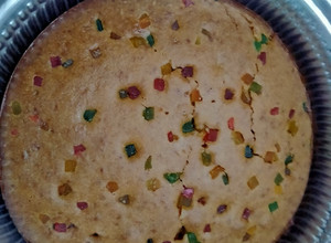 A picture of Whole Wheat Jaggery Cake.
