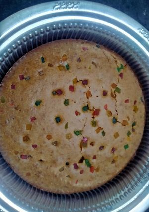 A picture of Whole Wheat Jaggery Cake.