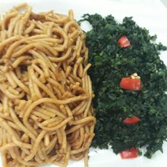 A picture of Spagetti.