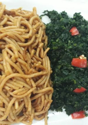 A picture of Spagetti.