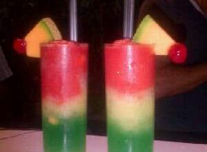 Una foto de Tragos sin alcohol para el calor 🍉🍋🍌🍍🥝