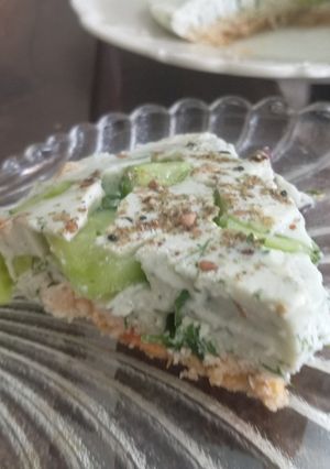 عکسی از دستور چیز کیک رژیمی