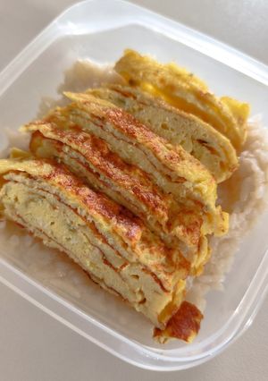 Foto resep Mpasi Telur Dadar Tebal