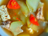 Uya asem kates,tempe & ayam