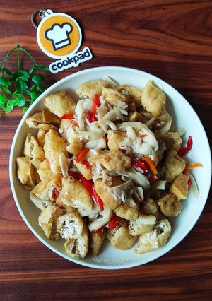 Foto resep Tumis Tahu Jamur