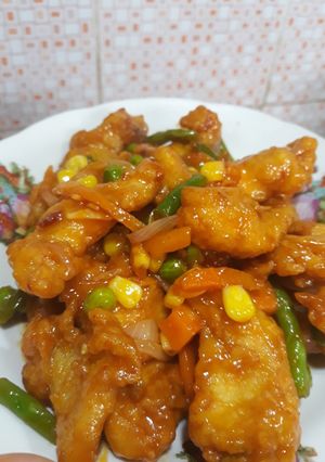 Foto resep Ayam Asam Manis
