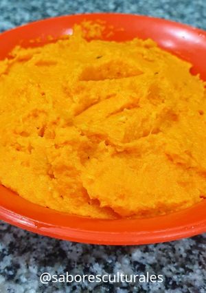 Una foto de 🥄Dip de Zanahorias y Alubias Blancas 🥣🥕