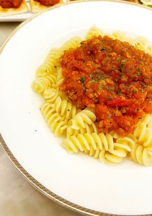 🍝義大利肉醬螺旋麵🍝 的食譜成品照片